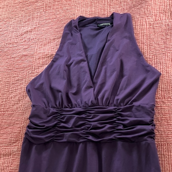 Women’s size large Sleeveless purple Maxi Dress - Picture 3 of 14